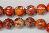 CDI494 15.5 inches 12mm round dyed imperial jasper beads