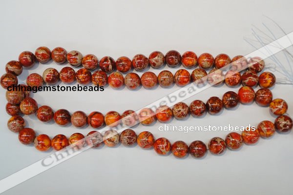 CDI494 15.5 inches 12mm round dyed imperial jasper beads