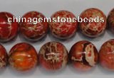 CDI495 15.5 inches 14mm round dyed imperial jasper beads