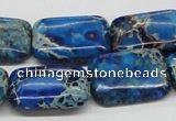 CDI56 16 inches 18*25mm rectangle dyed imperial jasper beads wholesale