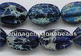 CDI61 16 inches 16*23mm star fruit shaped dyed imperial jasper beads