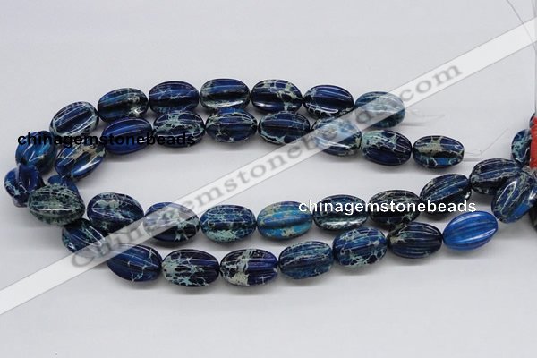 CDI61 16 inches 16*23mm star fruit shaped dyed imperial jasper beads