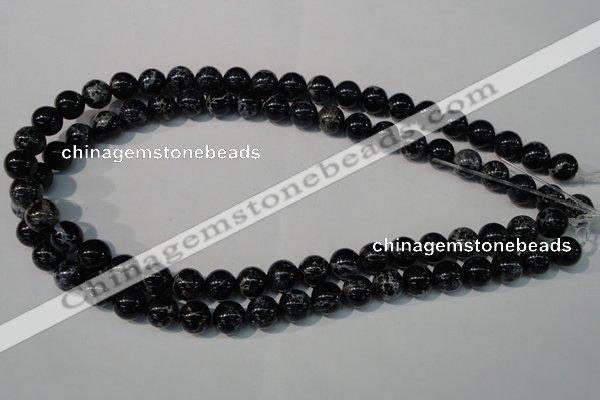 CDI683 15.5 inches 10mm round dyed imperial jasper beads