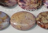 CDI712 15.5 inches 22*30mm oval dyed imperial jasper beads