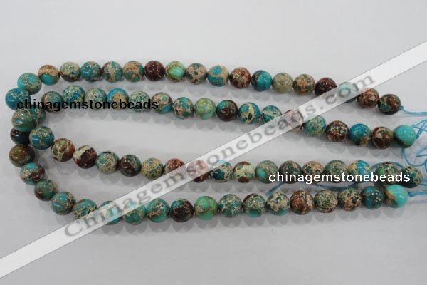 CDI804 15.5 inches 11mm round dyed imperial jasper beads wholesale