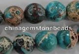 CDI806 15.5 inches 14mm round dyed imperial jasper beads wholesale