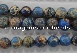 CDI813 15.5 inches 8mm round dyed imperial jasper beads wholesale