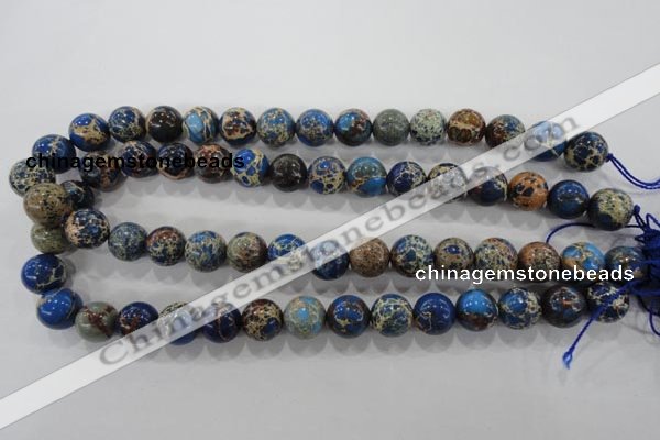 CDI815 15.5 inches 12mm round dyed imperial jasper beads wholesale