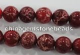 CDI823 15.5 inches 10mm round dyed imperial jasper beads wholesale