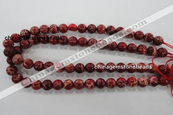 CDI824 15.5 inches 12mm round dyed imperial jasper beads wholesale