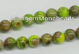 CDI83 16 inches 8mm round dyed imperial jasper beads wholesale