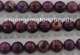 CDI832 15.5 inches 8mm round dyed imperial jasper beads wholesale