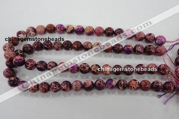 CDI834 15.5 inches 12mm round dyed imperial jasper beads wholesale