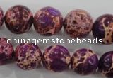 CDI835 15.5 inches 14mm round dyed imperial jasper beads wholesale