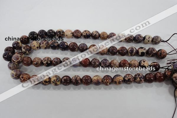 CDI843 15.5 inches 10mm round dyed imperial jasper beads wholesale