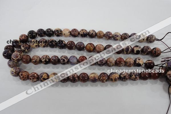CDI844 15.5 inches 12mm round dyed imperial jasper beads wholesale