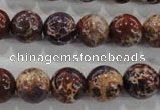 CDI845 15.5 inches 14mm round dyed imperial jasper beads wholesale