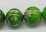 CDI85 16 inches 20mm round dyed imperial jasper beads wholesale