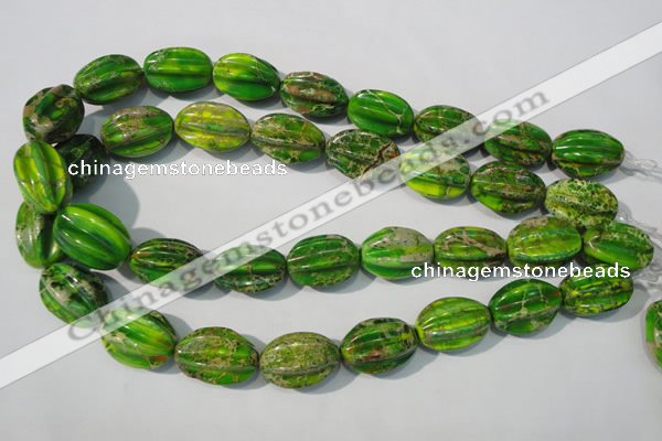 CDI930 15.5 inches 15*23mm star fruit shaped dyed imperial jasper beads