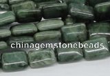 CDJ05 15.5 inches 10*14mm rectangle Canadian jade beads wholesale