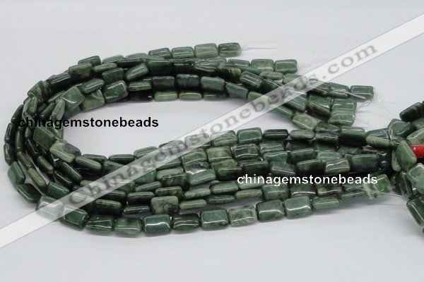 CDJ05 15.5 inches 10*14mm rectangle Canadian jade beads wholesale