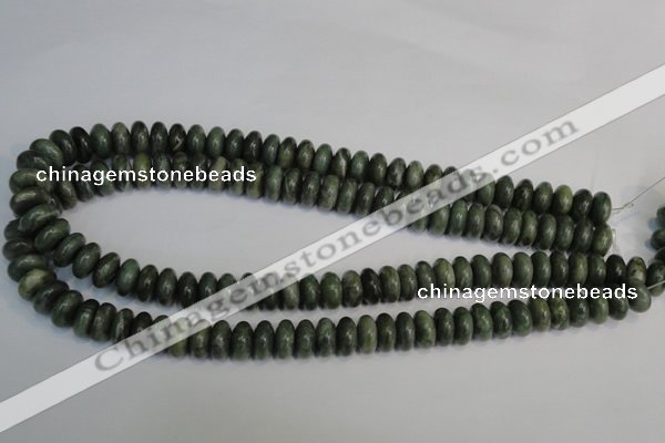 CDJ12 15.5 inches 6*12mm rondelle Canadian jade beads wholesale