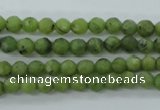 CDJ137 15.5 inches 4mm faceted round Canadian jade beads wholesale