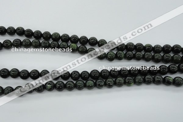 CDJ140 15.5 inches 8mm round Canadian jade beads wholesale