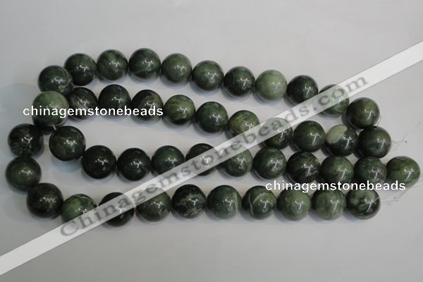 CDJ18 15.5 inches 18mm round Canadian jade beads wholesale