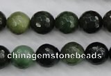 CDJ264 15.5 inches 12mm faceted round Canadian jade beads wholesale