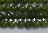 CDJ271 15.5 inches 6mm round Canadian jade beads wholesale