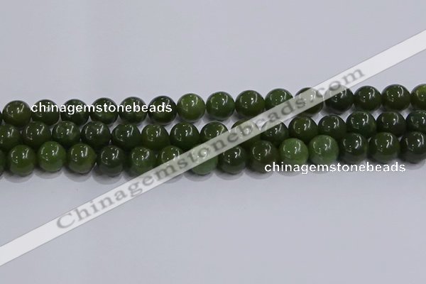 CDJ274 15.5 inches 12mm round Canadian jade beads wholesale