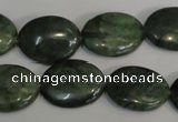 CDJ28 15.5 inches 15*20mm oval Canadian jade beads wholesale