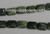 CDJ30 15.5 inches 8*10mm rectangle Canadian jade beads wholesale