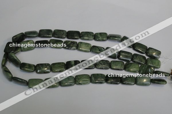 CDJ31 15.5 inches 13*18mm rectangle Canadian jade beads wholesale