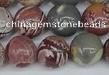 CDJ405 15.5 inches 14mm round sonoran dendritic jasper beads