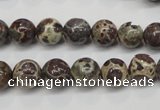 CDM04 15.5 inches 10mm round African dalmatian jasper beads