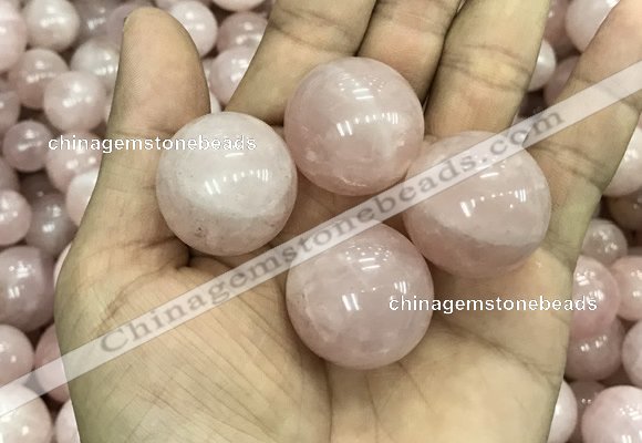 CDN05 25mm round rose quartz decorations wholesale