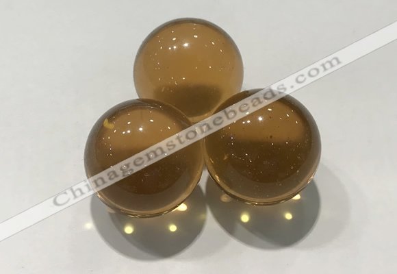 CDN1042 30mm round glass decorations wholesale