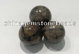 CDN1049 30mm round staurolite decorations wholesale