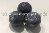 CDN1070 30mm round blue coral decorations wholesale