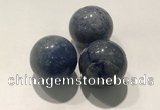 CDN1071 30mm round blue aventurine decorations wholesale