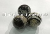 CDN1140 30mm round jasper decorations wholesale