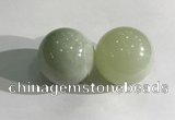 CDN1177 35mm round flower jade decorations wholesale