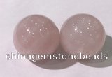 CDN1202 40mm round rose quartz decorations wholesale