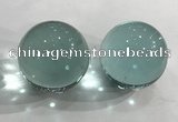 CDN1228 40mm round glass decorations wholesale