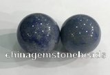 CDN1247 40mm round blue aventurine decorations wholesale