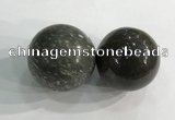 CDN1286 40mm round jasper decorations wholesale