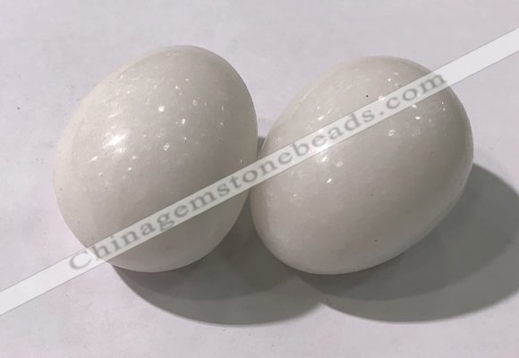 CDN1350 35*45mm egg-shaped candy jade decorations wholesale