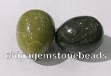 CDN1355 35*45mm egg-shaped Canadian jade decorations wholesale